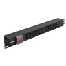 Блок розеток EXEGATE SERVERPRO PDU-19H012 AL-6С19-C20-SW EX280870RUS
