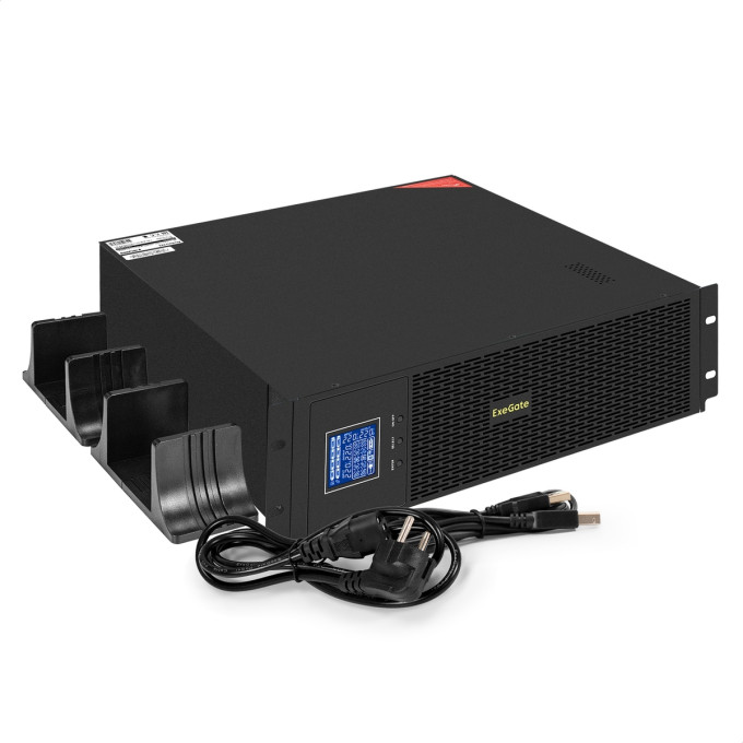 ИБП PURE SINE WAVE EXEGATE SINEPOWER UHB-5000.LCD.AVR.6C13.RJ.USB.3U EX299040RUS