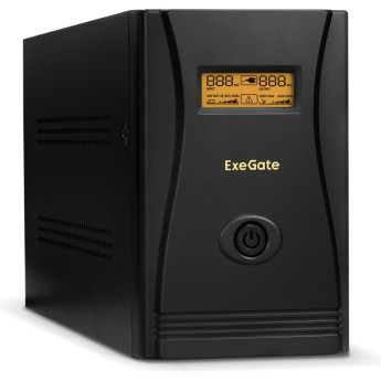 Источник бесперебойного питания EXEGATE SPECIALPRO SMART LLB-2000.LCD.AVR.4SH.RJ