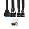 Корпус Minitower EXEGATE BAA-308MU2-UNS500 EX299239RUS