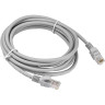 Патч-корд EXEGATE UTP-RJ45-RJ45-5E-CU-3M-GY EX282013RUS